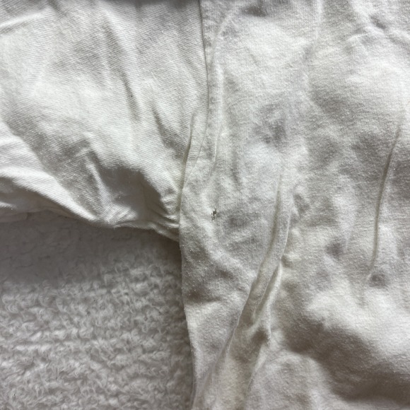 Vintage Tshirt Mens XL (46-48) White helicopter skiing beefy t USA Casual Vtg - Picture 4 of 16